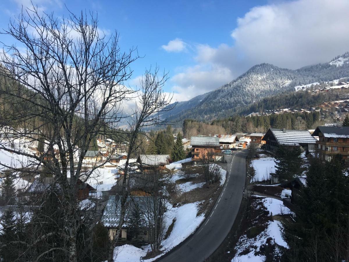 Les 4 Elements Aparthotel Chatel Exterior photo